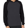 Russell Athletic Men's Essential Cotton Hoodie Shirt, ash/Black Heather, Small Russell Athletic