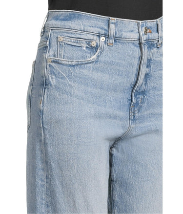 Madewell Womens 90s Straight in Hallstead Wash Hallstead Wash Size 27