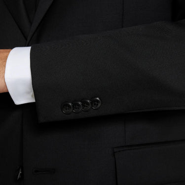 Michael Kors Black Plain Classic Sport Coats|Black,50R