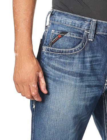 ARIAT Flame Resistant M4 Low Rise Basic Boot Cut Jean – Men’s Jeans 31X34 ARIAT