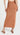 Free People Women's Beach to Night Midi Skirt, Rust, Orange, M Free People