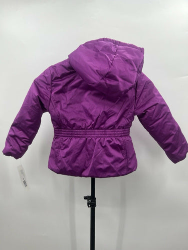 Rothschild Girls Midweight Puffer Jacket Cozy Lining Purple NWT - Size 4T