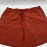 NWT Madewell Mens Everyday Pull On Drawstring Shorts Rust Brick Red Size XL Madewell