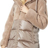 NWOT  Vince Camuto Hooded Faux Fur and Down Jacket Size S Vince Camuto