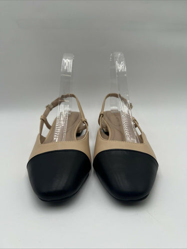 Women’s Kelly & Katie Jeife Flat Beige/Black Size 8.5M/39.5 Kelly & Katie