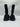 Alexander McQueen Men's Graffiti Ribbed Knit Tread Slick Boots Size 42 Alexander McQueen