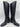 NWB Kelly & Katie Chana 50/50 Knee High Black Side Zip Boot Size 6 M Kelly & Katie