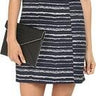 Kensie Women's Digital Lines Dress, Midnight Sapphire Combo, Small kensie
