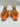 Nalebe Dimante Mule in orange PVC with a crystal-embellished bow Size 39.5 Nalebe