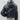 NWT Women’s Love Tree Full Zip Faux Leather Puffer Black Jacket Size M Love Tree