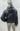 NWT Women’s Love Tree Full Zip Faux Leather Puffer Black Jacket Size M Love Tree