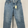 Levi's 501 Premium Regular Women's Blue Medium Wash NoStretch Button fly W26x30 Levi's
