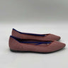 Womens ROTHY’S The Point Amber Metallic Herringbone Flat Shoes Retired Size 6 Rothy’s