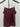 Vero Moda Tank Top Chain Rhinestone Straps Cowl Neck Burgundy Party NWT - S VERO MODA
