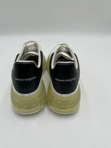 Alexander McQueen Oversized sneaker transparent sole black heel tab Size 38 Alexander McQueen