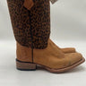 Circle G Girls' Leopard Print Western Boots Brown Size 5 Circle G