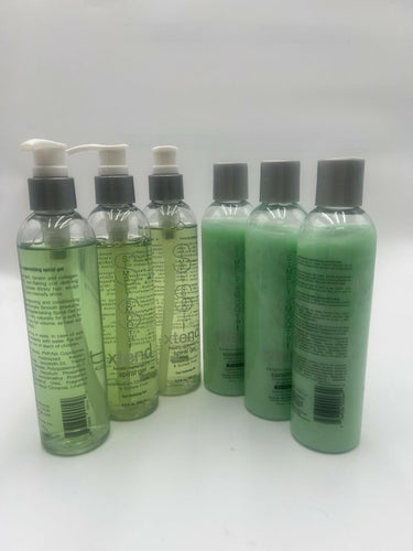 Simply Smooth Xtend Spiral Gel x3 + Keratin Conditioner x3 Lot 6 - 8.5oz Simply Smooth