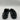 Men’s Dolce & Gabbana Ariosto slippers in black Leather crossover DG Size 6 UK Dolce&Gabbana