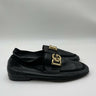 Men’s Dolce & Gabbana Ariosto slippers in black Leather crossover DG Size 6 UK Dolce&Gabbana