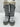 Women’s Moncler Gaia Metallic Quilted Pocket Snow Boots Sliver Nylon Size 37 Moncler