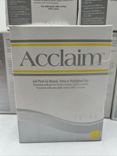 ZOTOS ACCLAIM REGULAR HAIR CURLING PERM NORMAL TINTED HIGHLIGHTED Pack Of 6 Zotos