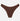 NWOT Charlie Holiday Jodie Shirred Brief Chocolate Size xS Charlie Holiday