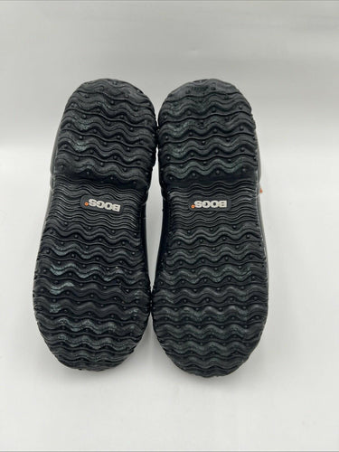 Women’s BOGS classic Mid Handle Black Rubber Boots Size 9M Bogs
