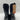 Women’s BOGS classic Mid Handle Black Rubber Boots Size 9M Bogs