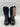 Women’s BOGS classic Mid Handle Black Rubber Boots Size 9M Bogs