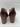 Women’s Born Oksana Brown Leather Buckle Strap Block Heels Size 8.5M Born