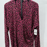 I.n.c Reinvent Knits Top Womens Wrap Blouse Yannie  Plus Size V Neck Stretch 3X Inc