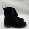 Kate Spade Merigue Knit Combat Boots Black Lace Up Ankle Bootie Womens SIZE 9 kate spade new york