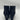 Sugar Juliette Black Micro Wedge Ankle Booties Back Zip Womens 7.5 Sugar