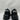 Men’s Versace Odissea low-top sneakers in black leather Size 42 Versace