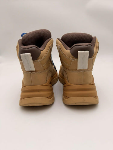 Men’s Off-White high-top hiking boots in camel Size 39 OFF-WHITE
