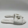 Women’s Valentino by Mario Valentino Bugola White leather sandal Size 7 Valentino by Mario Valentino
