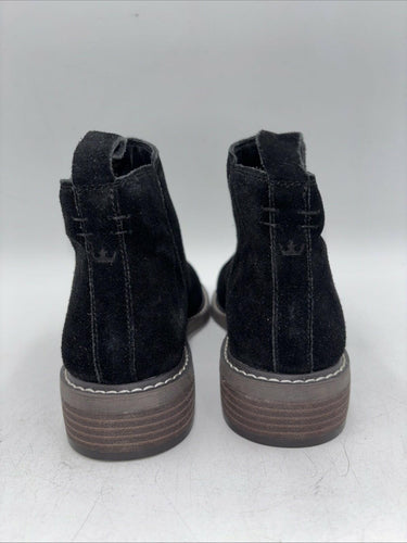 Crown Vintage Women’s Gorgie Bootie Black Suede Size 6 M