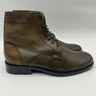 Saks Fifth Avenue Men's Lace-Up Lined Green Leather Boots Size 7M Saks Fifth Avenue