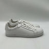 Women’s Stuart Weitzman white leather Lace Up Low Top Sneaker Size 9B Stuart Weitzman