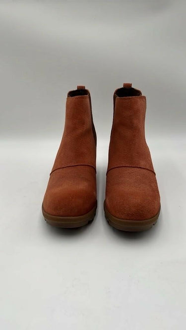 Sorel Joan of Arctic Wedge II Chelsea Teak Brown Size 8.5 Sorel