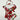 Milly Minis girls' floral swimsuit ruffled neckline and a vibrant red Size 4 MILLY