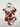 Milly Minis girls' floral swimsuit ruffled neckline and a vibrant red Size 4 MILLY