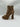 Women’s Gianvito Rossi Vertigo Brown Suede Side Zip  Ankle Boots Size 37.5 GIANVITO ROSSI
