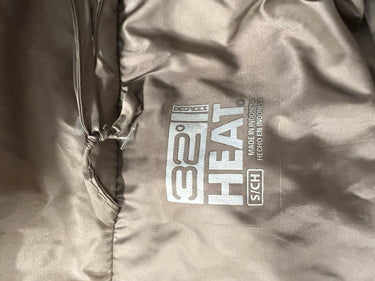 32 Degrees Heat Taupe Quilted Puffer Jacket Size S