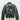 Rebecca Minkoff Woman black leather motorcycle jacket Silver Zipper Belted Hem M Rebecca Minkoff