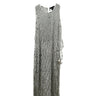 Mac Duggal Hours sleeveless gown Covered Dense Silver Sequins Size 0 Hours