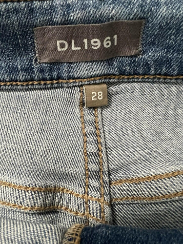 DL1961 Shorts Womens Jerry Bermuda High Rise Vintage Straight Cutoff NWT 28