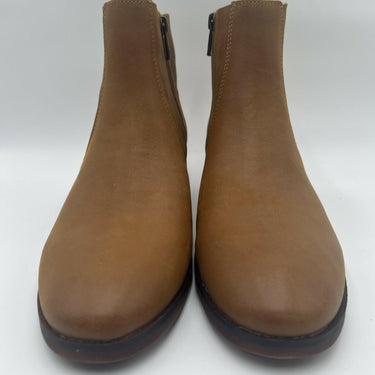 Women’s Lucky Brand Basel Ankle Bootie in Tan Leather Size 10M Lucky Brand