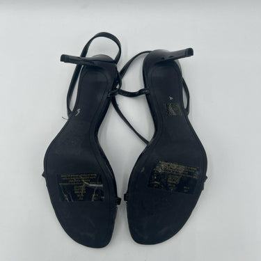 DKNY Danielle Womens Patent Dressy Slingback Sandals Black Size 9.5M/40.5