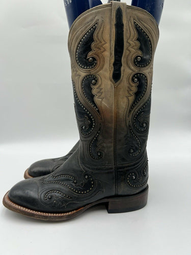 Lucchese M3762 Studded Western Boots Size 8